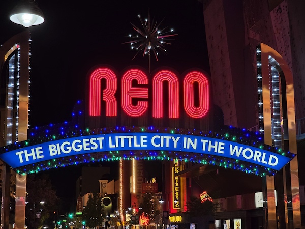 Reno - Biggest Little City in the World Sign