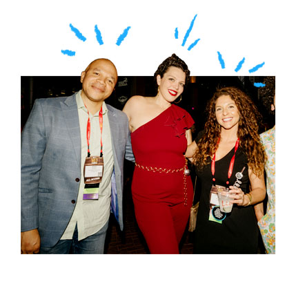 The most vibrant people in events