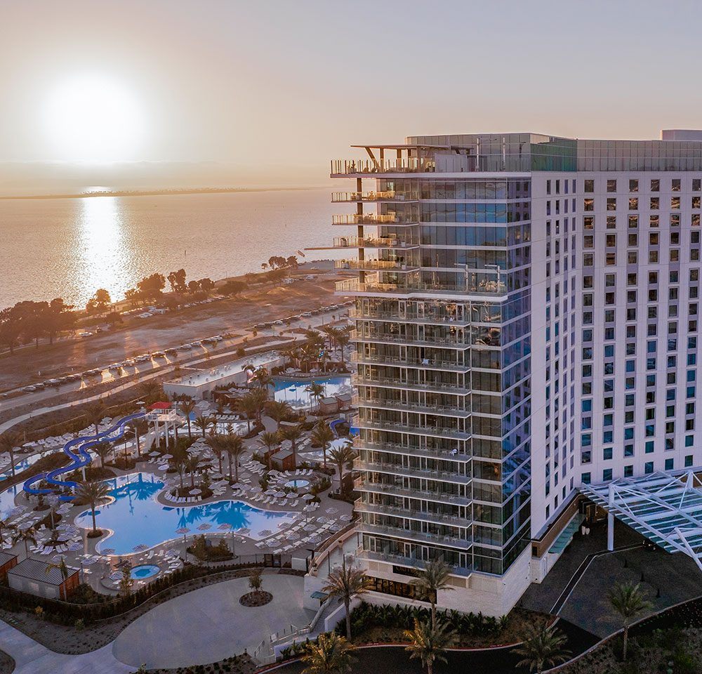 Gaylord Pacific Resort at Sunset