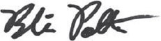 Blair Potter Signature